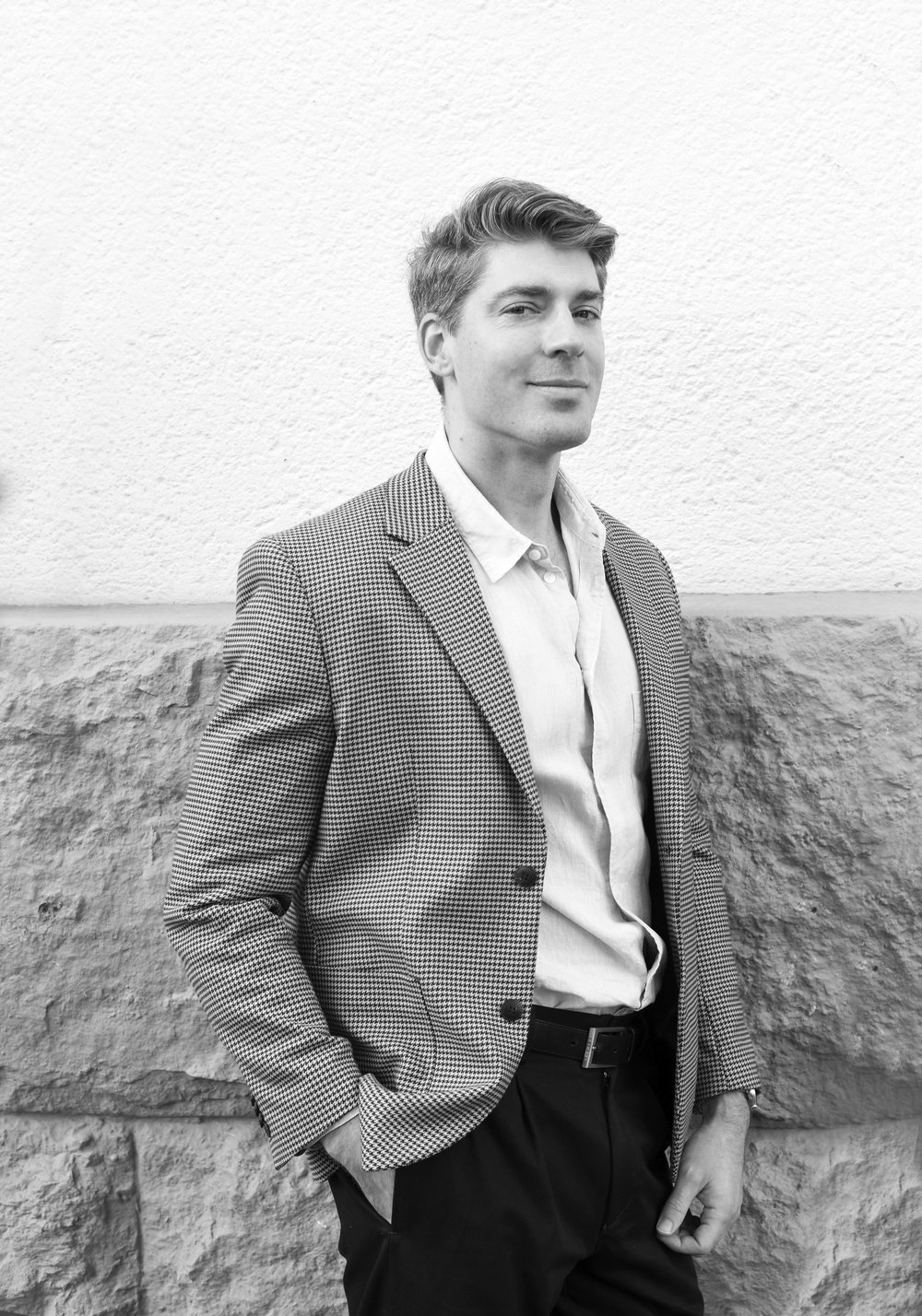 Portrait of Nick Praulins, co-founder of Let's Be Real